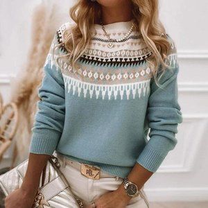 NWT Vintage Inspo Norwegian Sweater